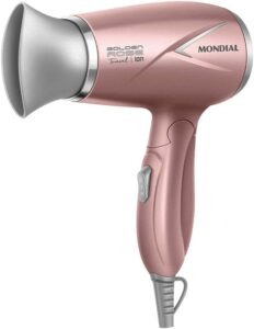 Secador de cabelos Travel Golden Rose Mondial SC-47-GR SECADOR DE CABELOS SC-47-GR BIVOLT 